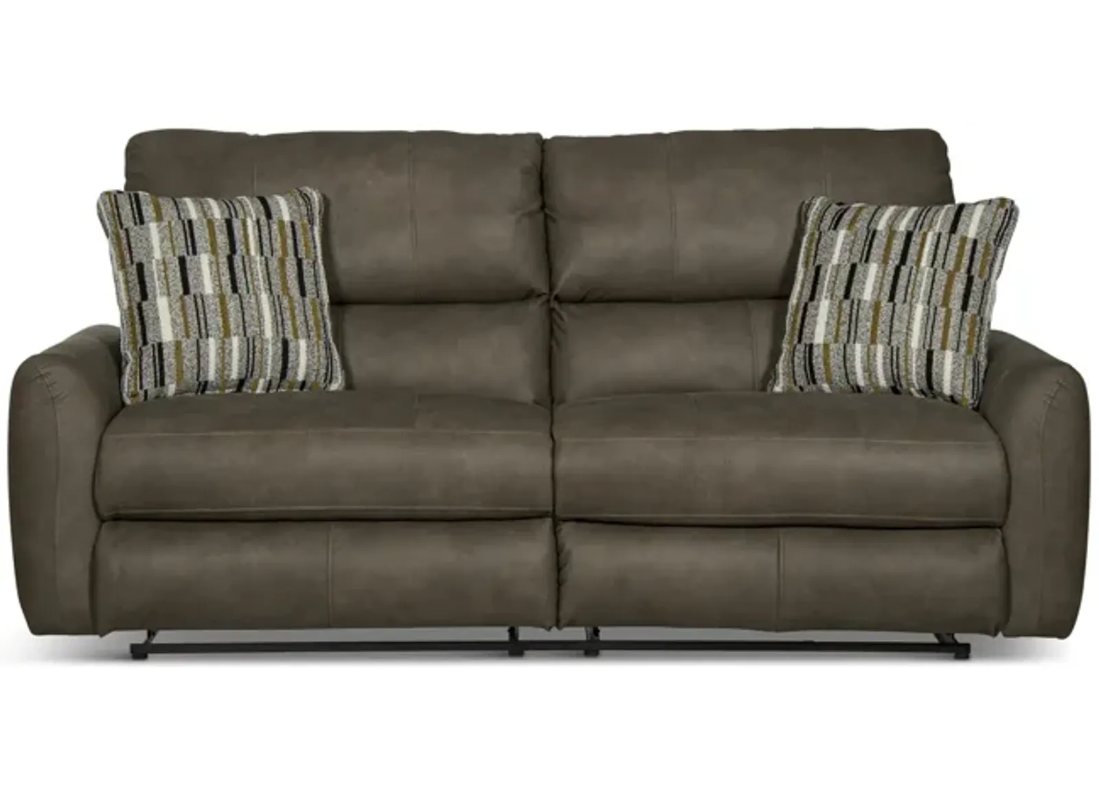 Bronx Reclining Sofa - Pebble