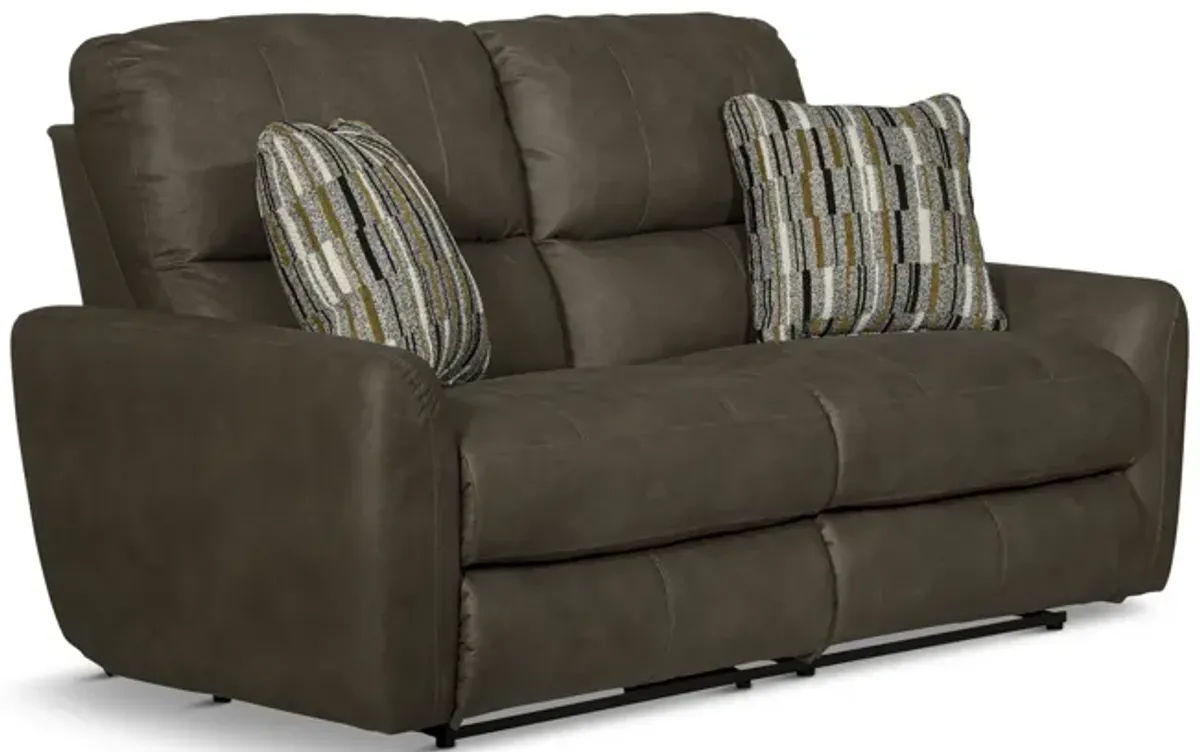 Bronx Reclining Loveseat - Pebble