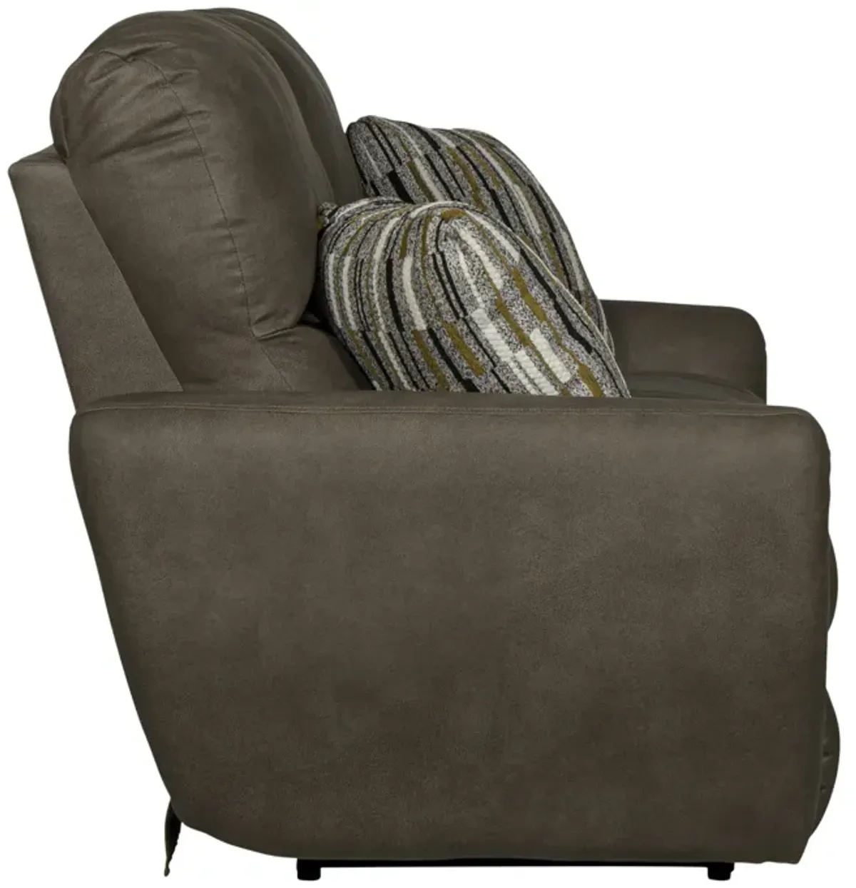 Bronx Reclining Loveseat - Pebble