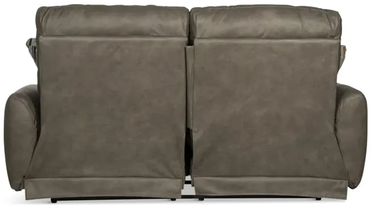 Bronx Reclining Loveseat - Pebble