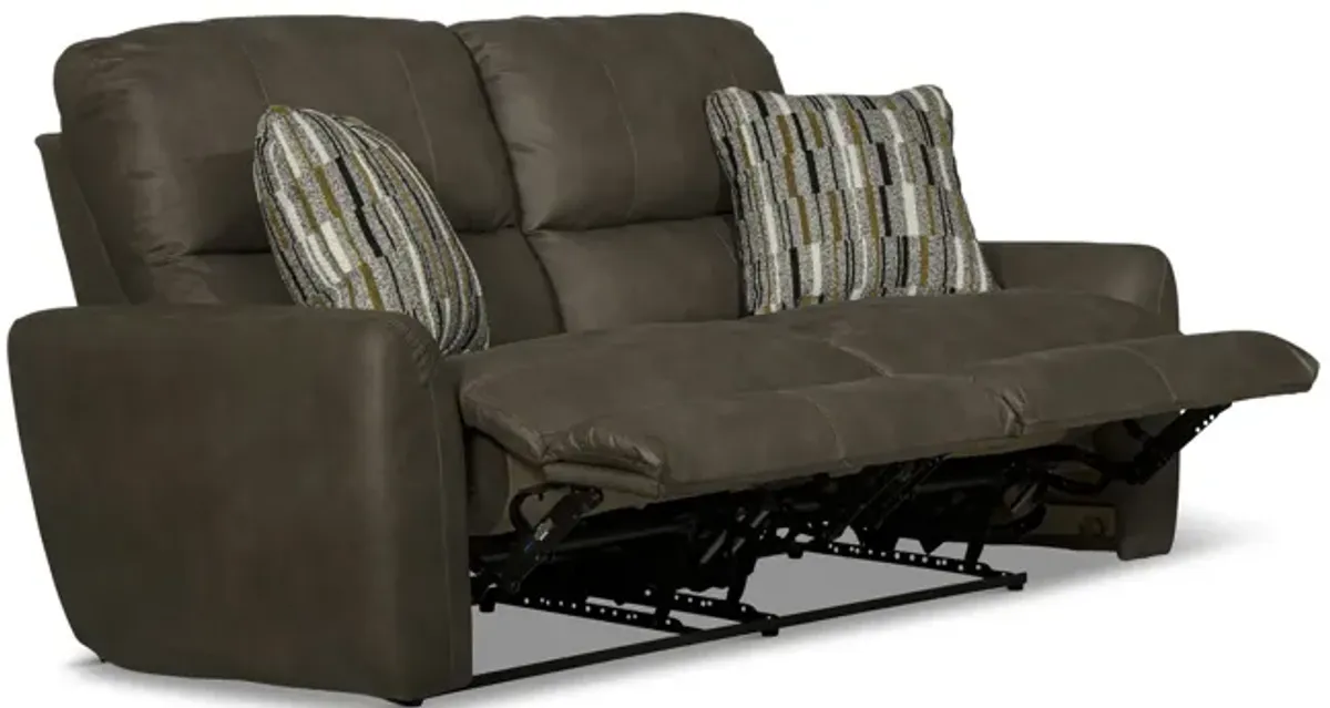 Bronx Reclining Loveseat - Pebble