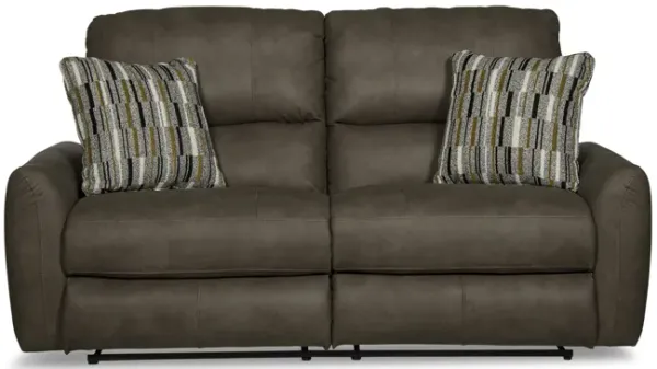Bronx Reclining Loveseat - Pebble