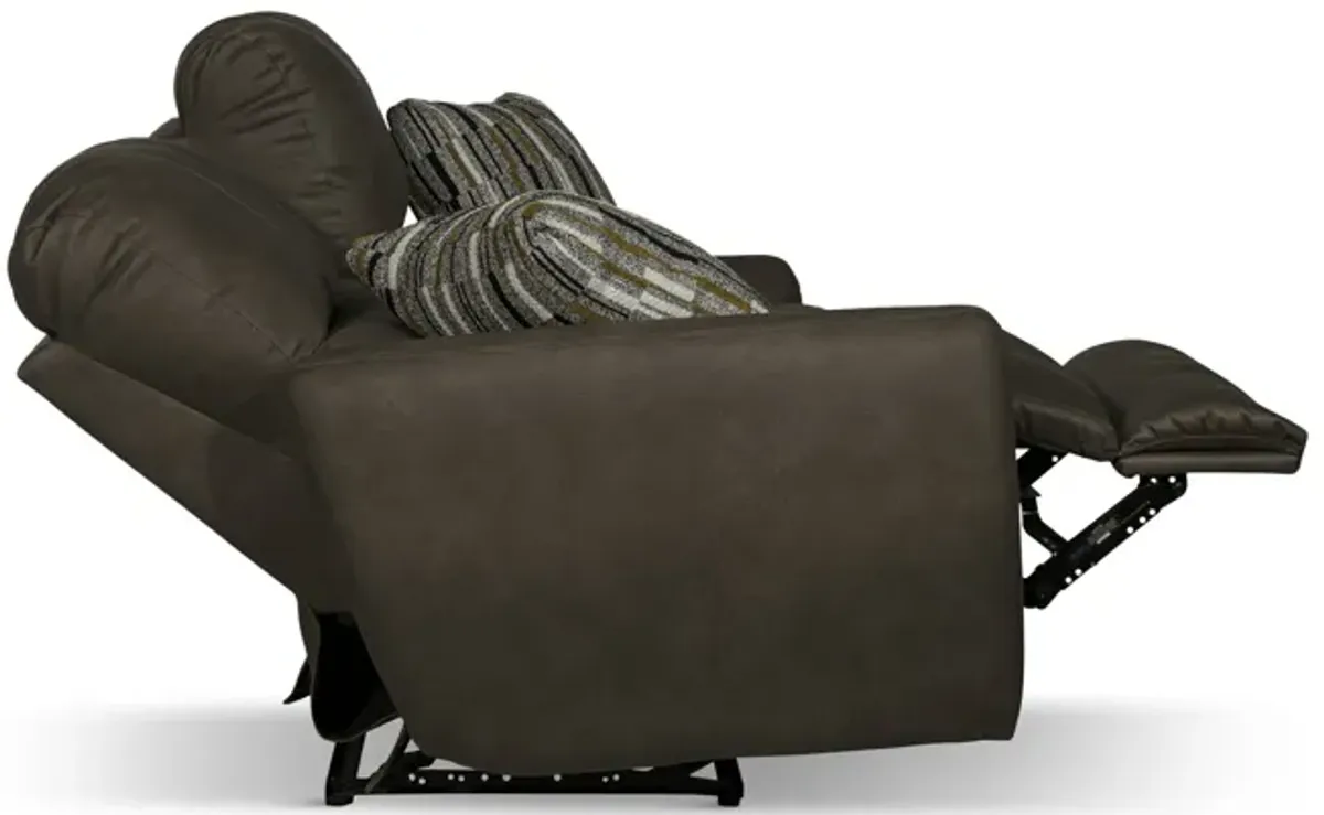 Bronx Power Reclining Loveseat - Pebble