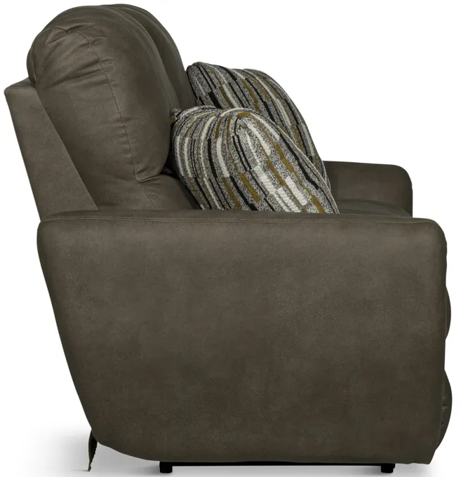 Bronx Power Reclining Loveseat - Pebble