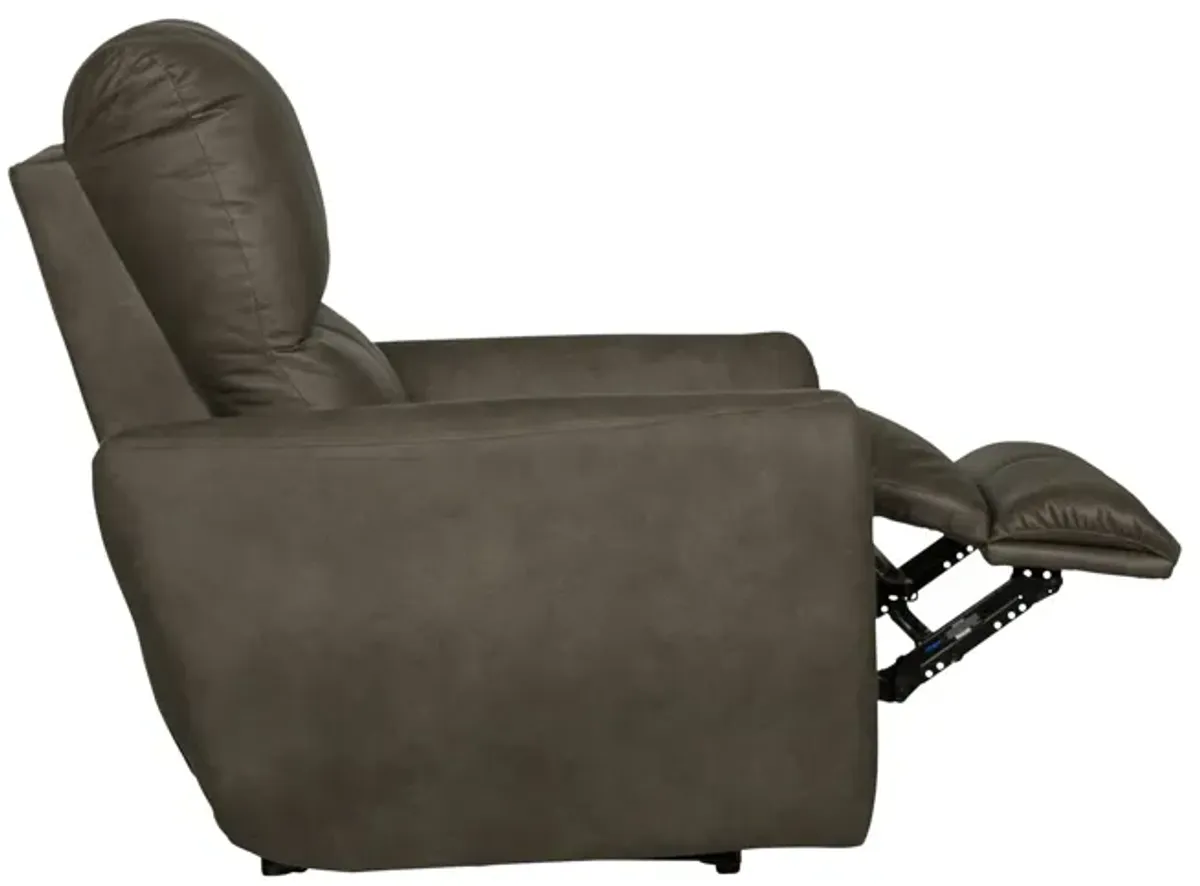 Bronx Power Recliner - Pebble