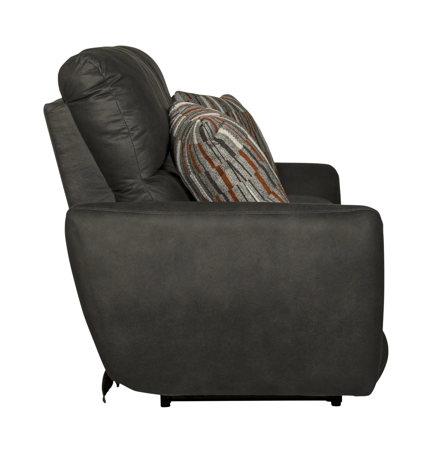 Bronx Reclining Sofa - Charcoal