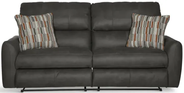 Bronx Reclining Sofa - Charcoal