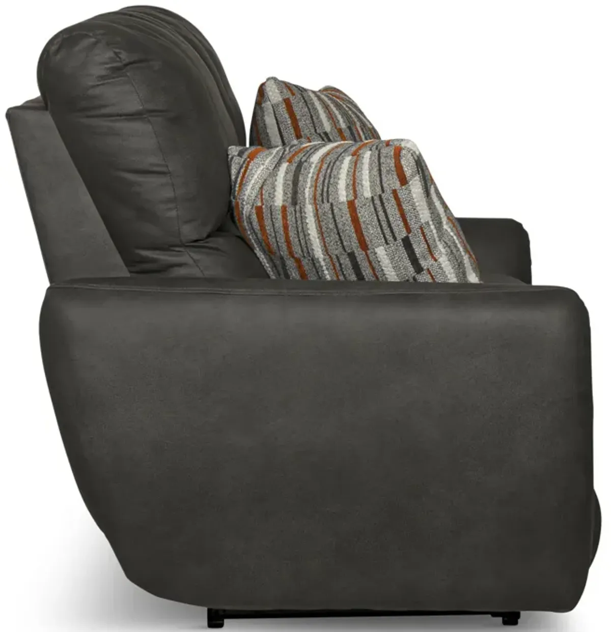 Bronx Power Reclining Loveseat - Charcoal