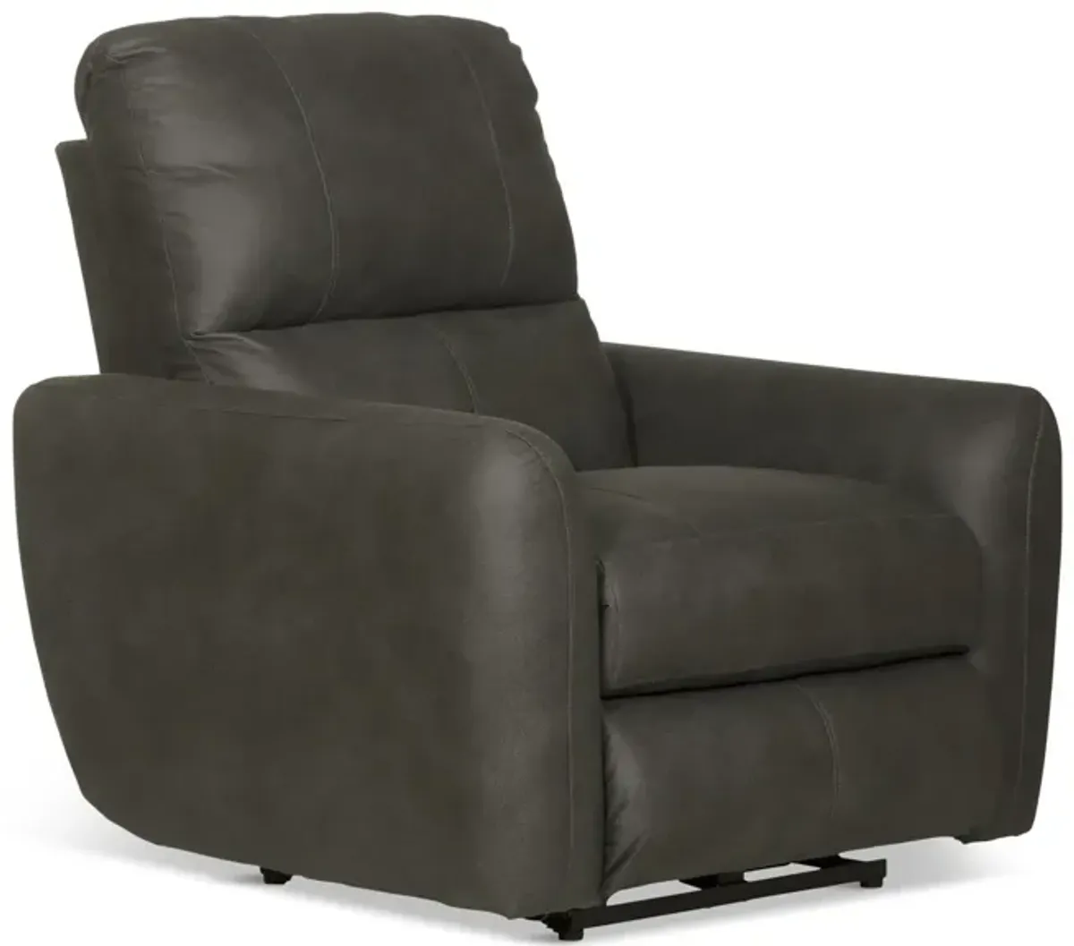 Bronx Power Recliner - Charcoal