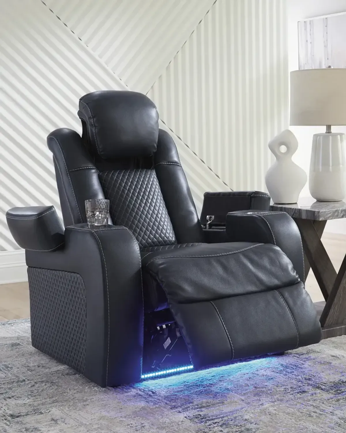 Astro Power Recliner - Sapphire