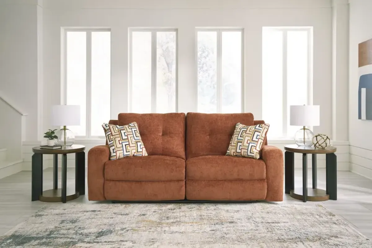 Malone Reclining Sofa - Spice