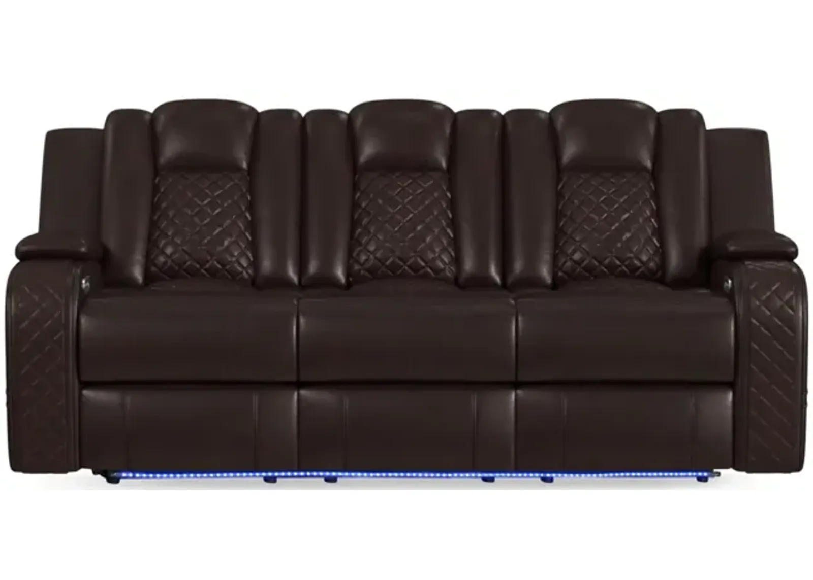 Cypress Power Reclining Sofa - Brown