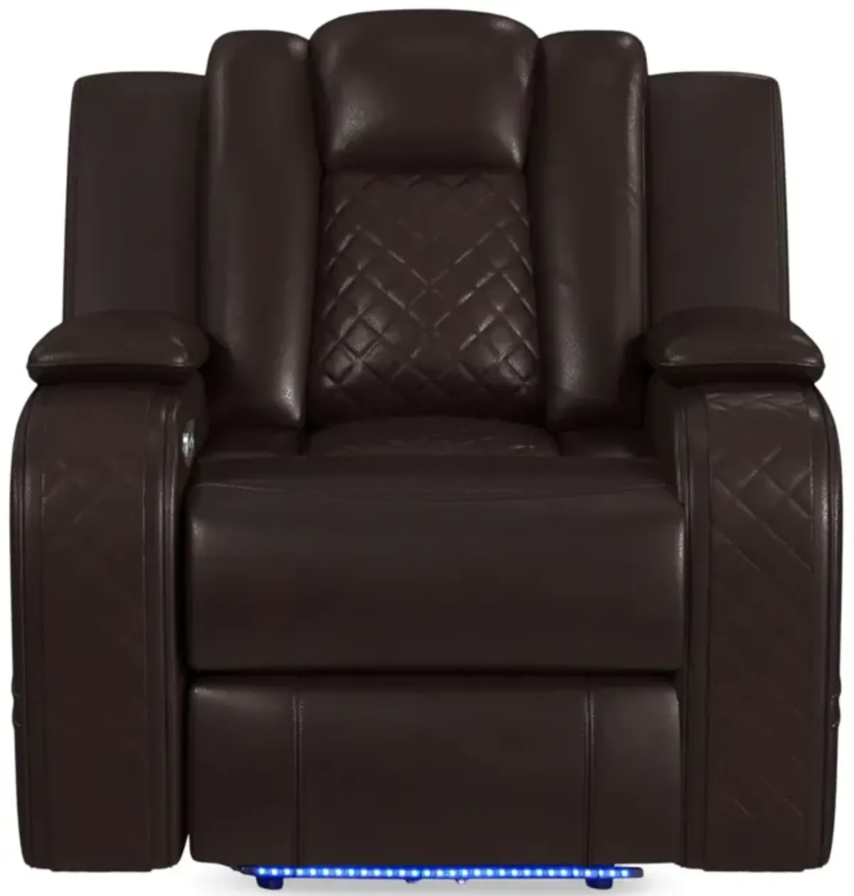 Cypress Power Recliner - Brown