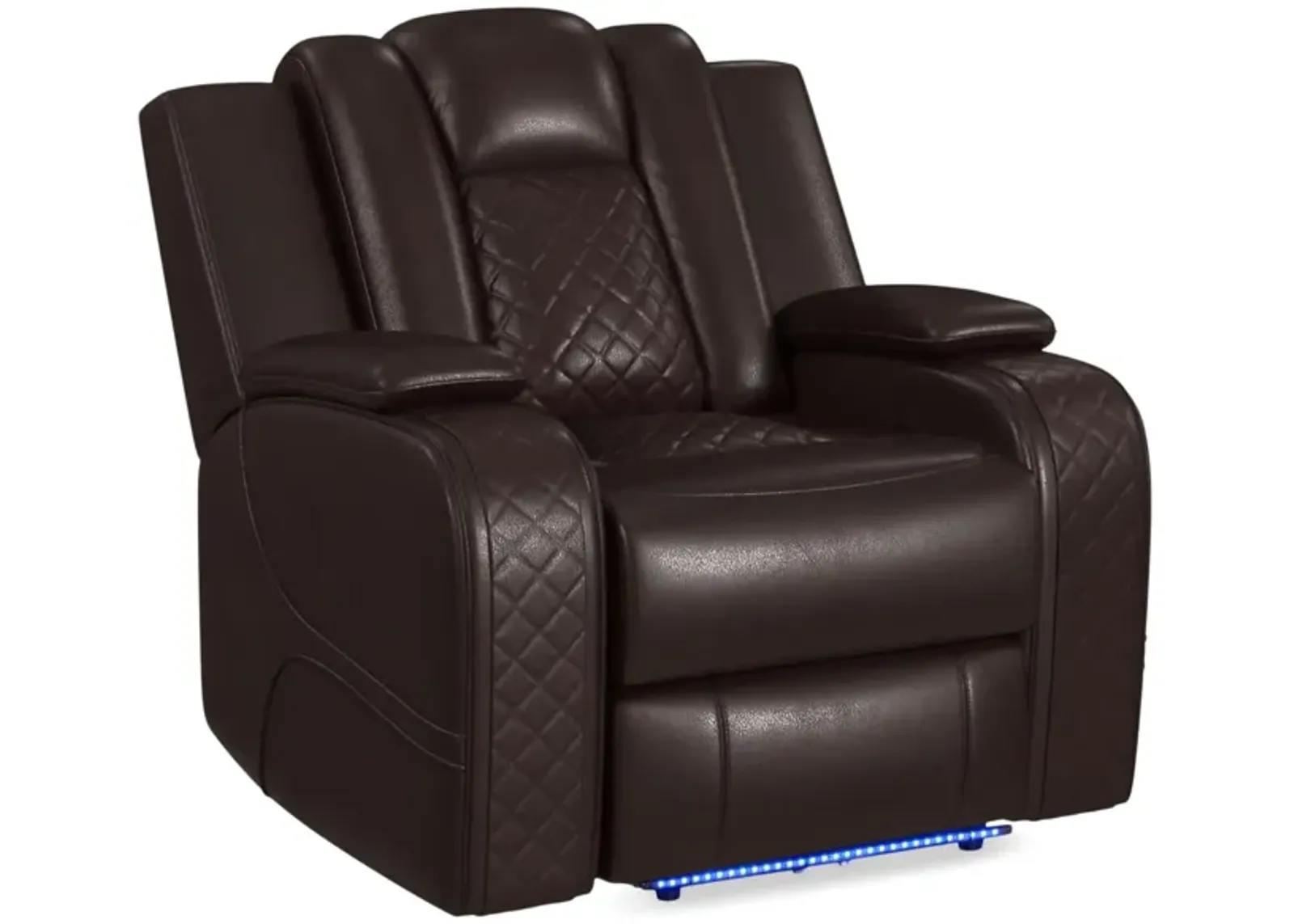 Cypress Power Recliner - Brown