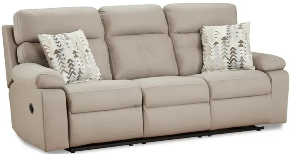 Bennett Reclining Sofa - Taupe