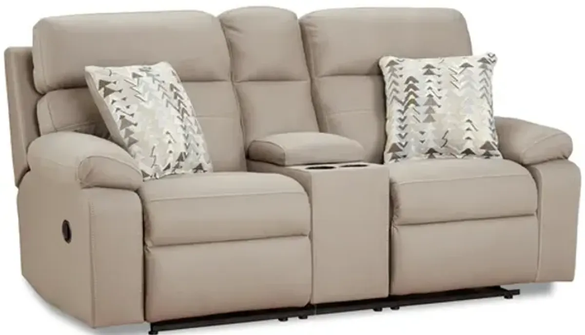 Bennett Reclining Loveseat With Console