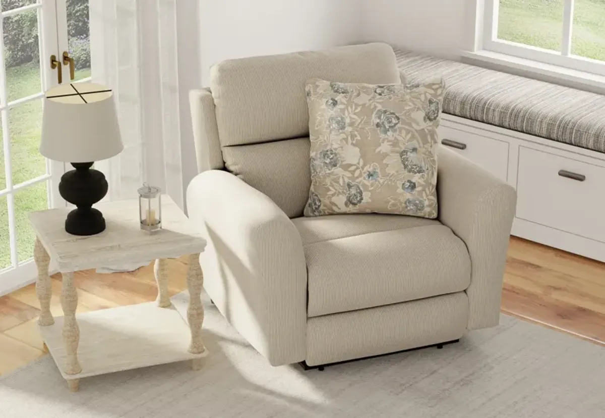 Oakley Power Recliner - Linen