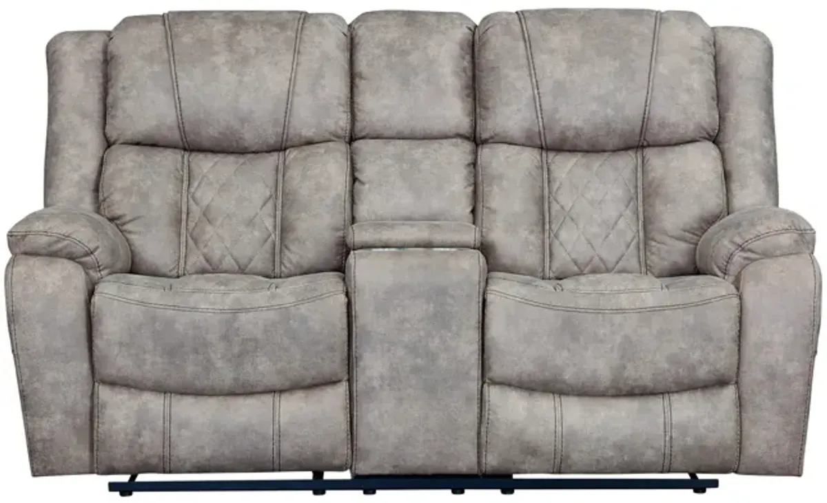 Ashby Reclining Loveseat With Console
