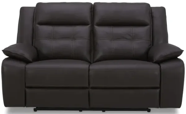 Kelso Leather Power Reclining Loveseat
