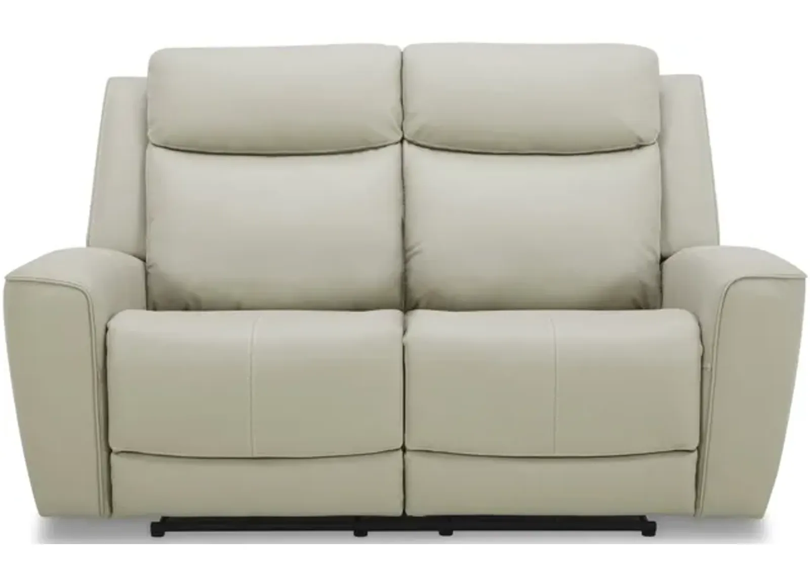 Fenton Leather Power Reclining Loveseat