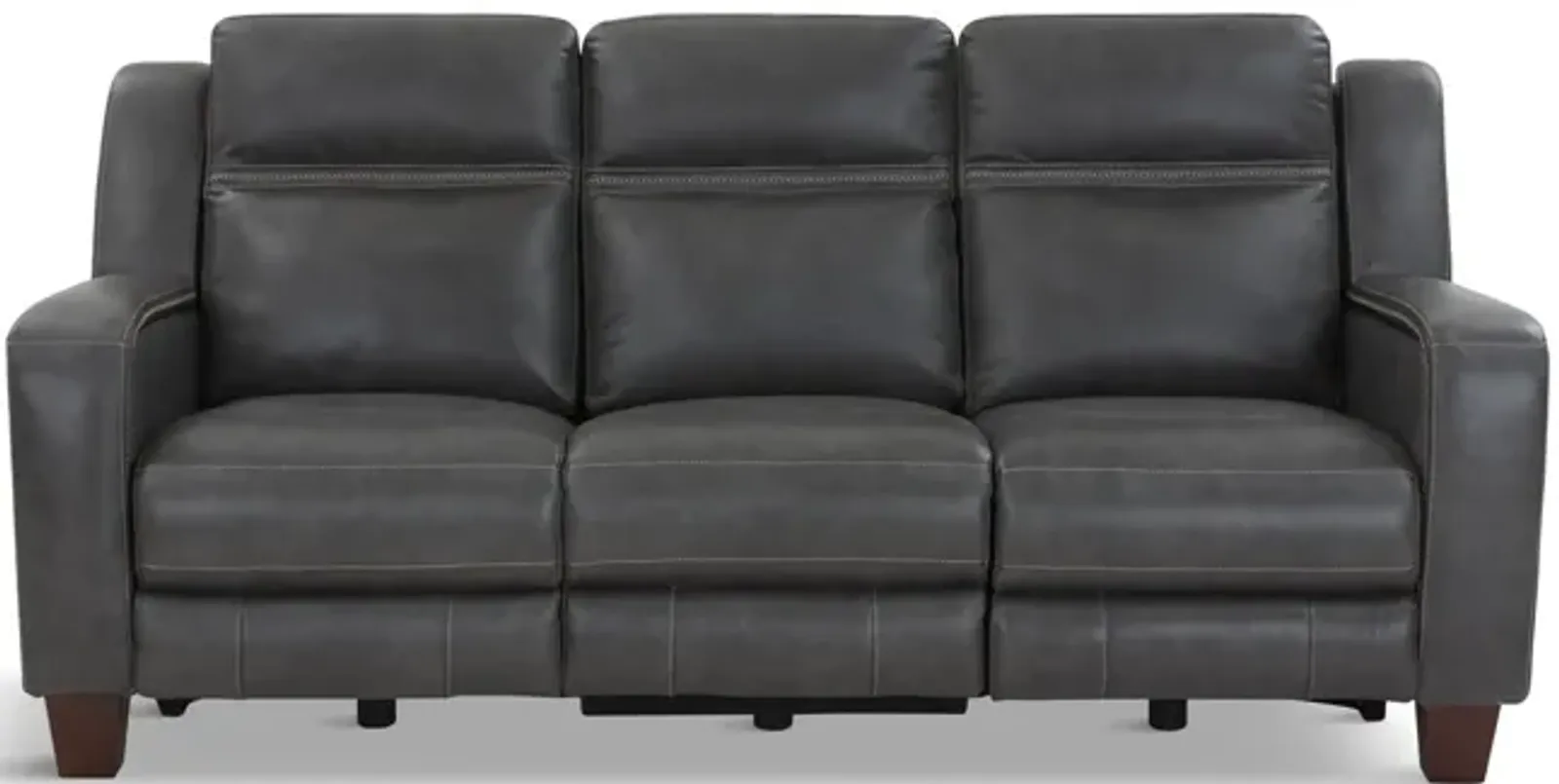 Hershal Leather Power Reclining Sofa