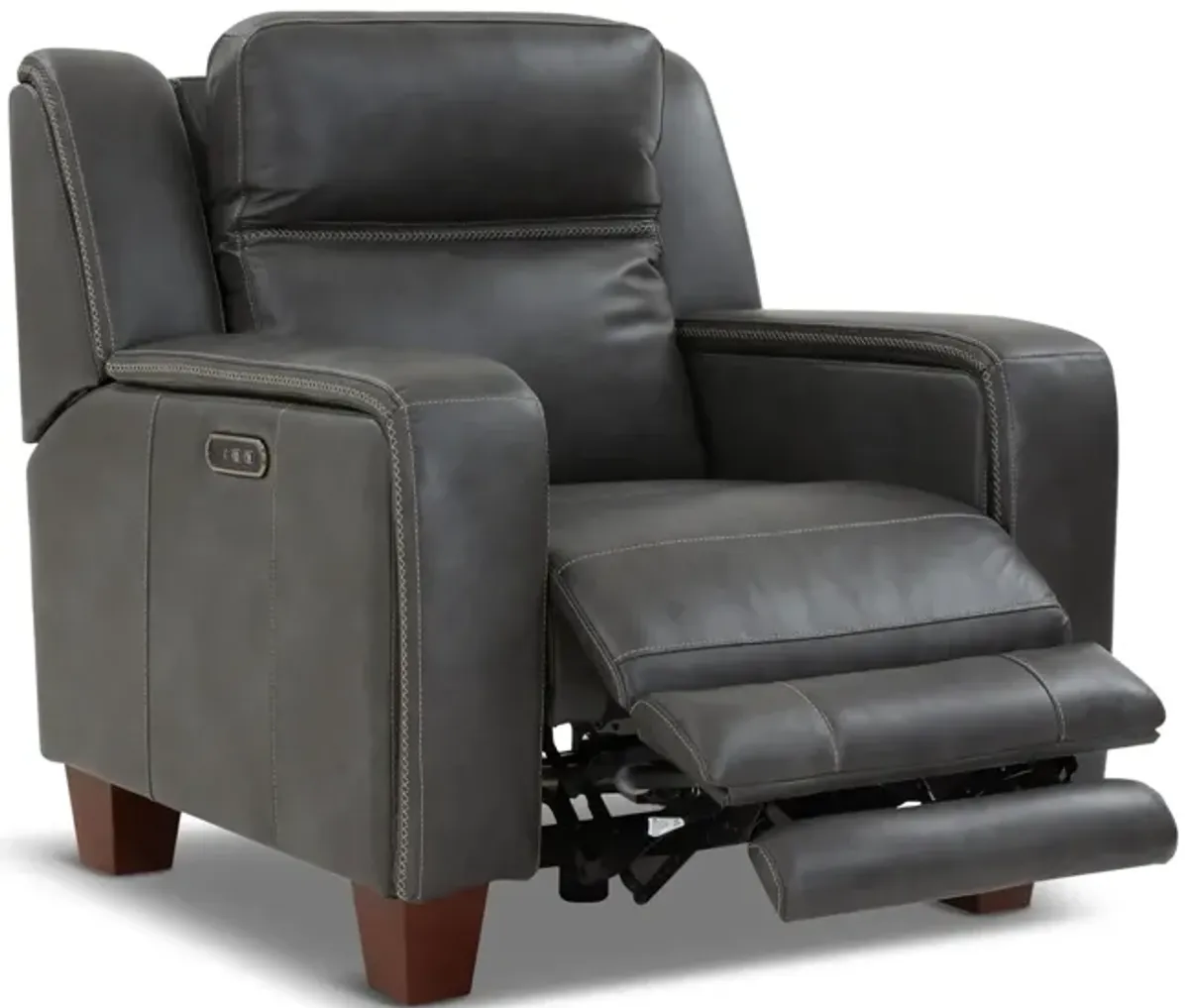 Hershal Leather Power Recliner