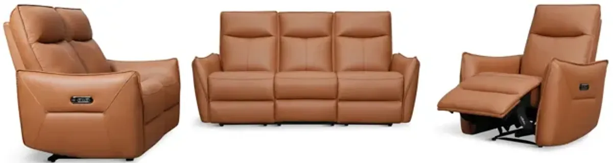 Vanessa Leather Power Reclining Sofa