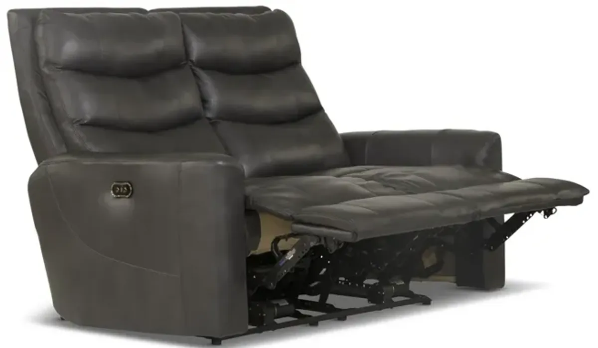 Nash Leather Power Reclining Loveseat