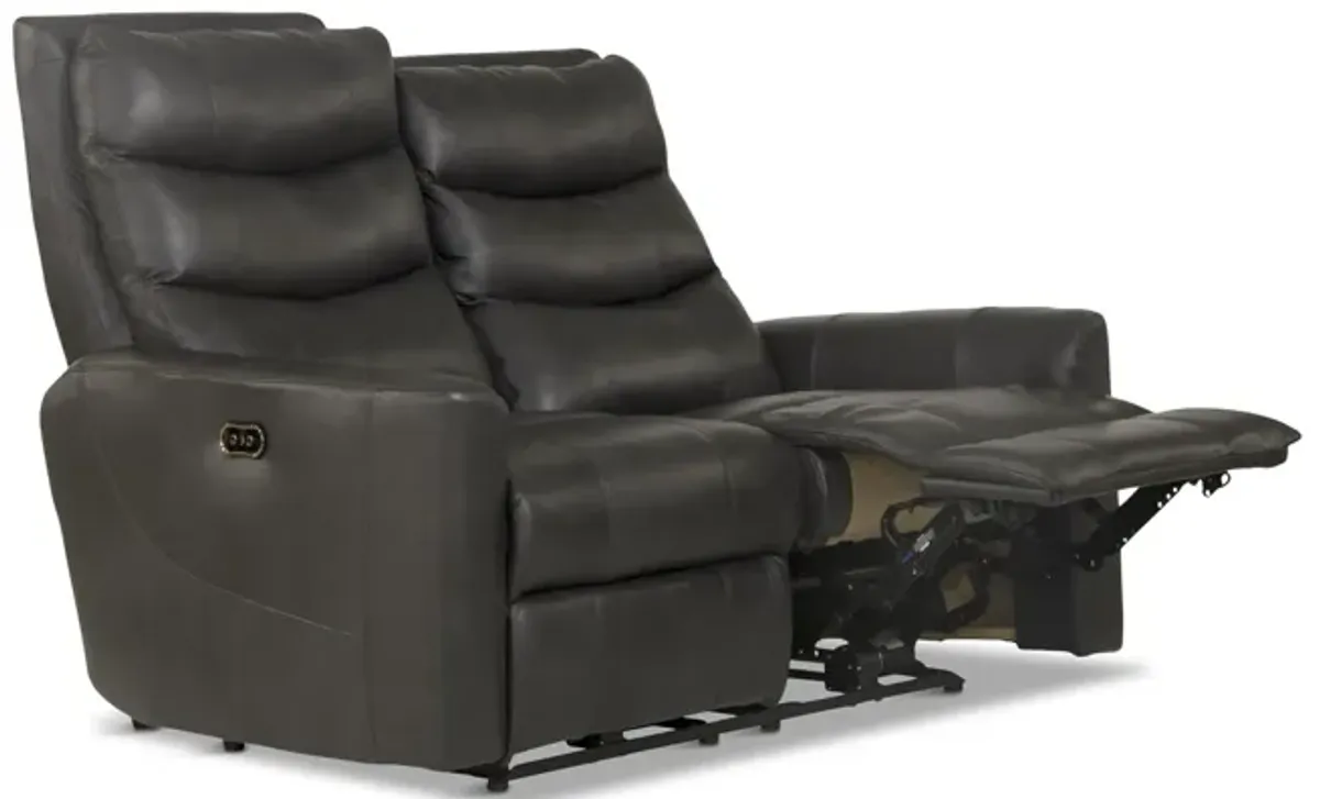 Nash Leather Power Reclining Loveseat