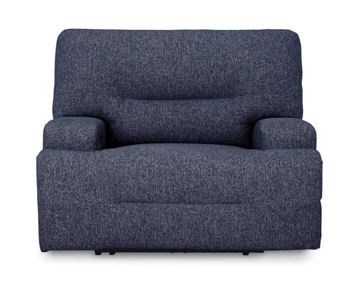 Phelps Power Recliner - Navy
