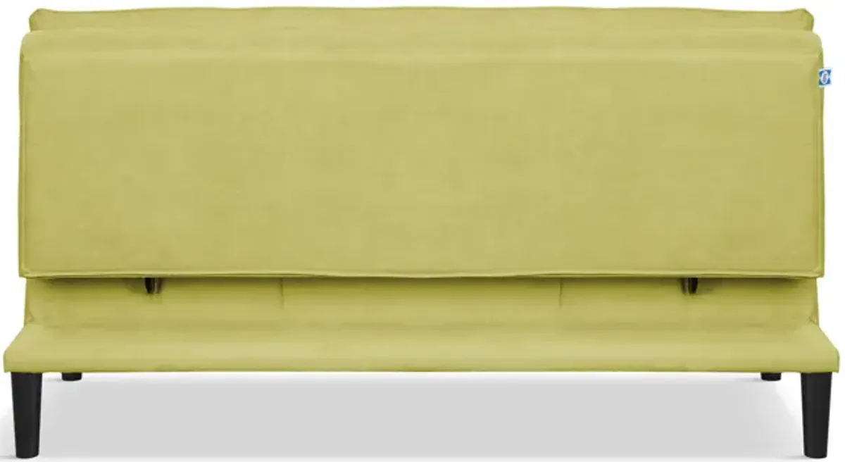 Pascal Convertible Sleeper Sofa - Chartreuse