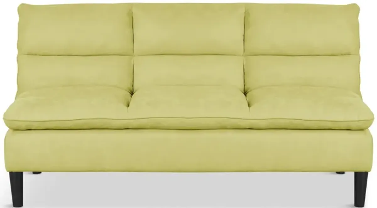 Pascal Convertible Sleeper Sofa - Chartreuse