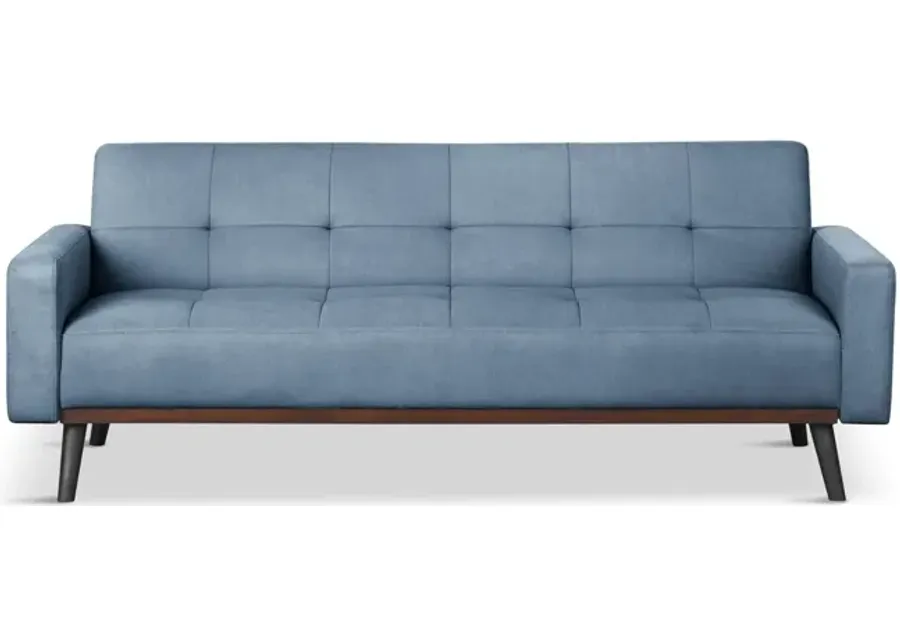 Sinclair Convertible Sofa Sleeper - Steel