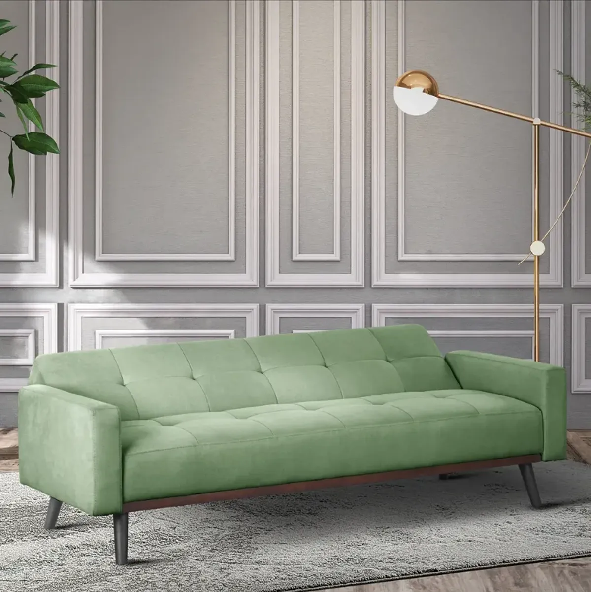 Sinclair Convertible Sofa Sleeper - Chive