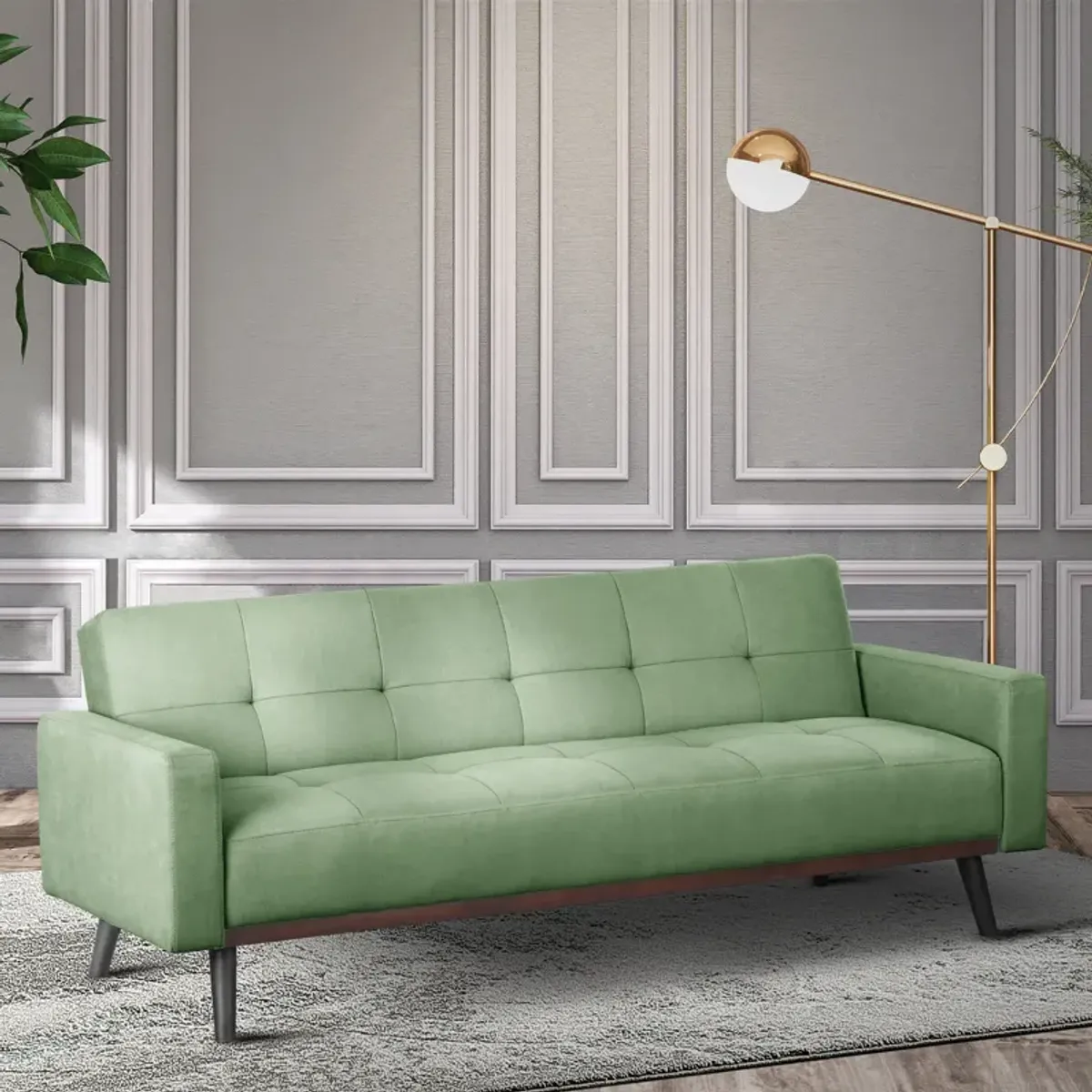 Sinclair Convertible Sofa Sleeper - Chive