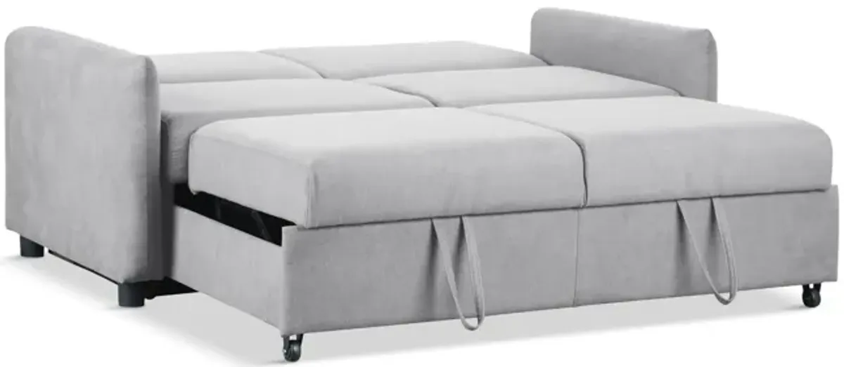 Priscilla Convertible Sleeper Sofa - Slate