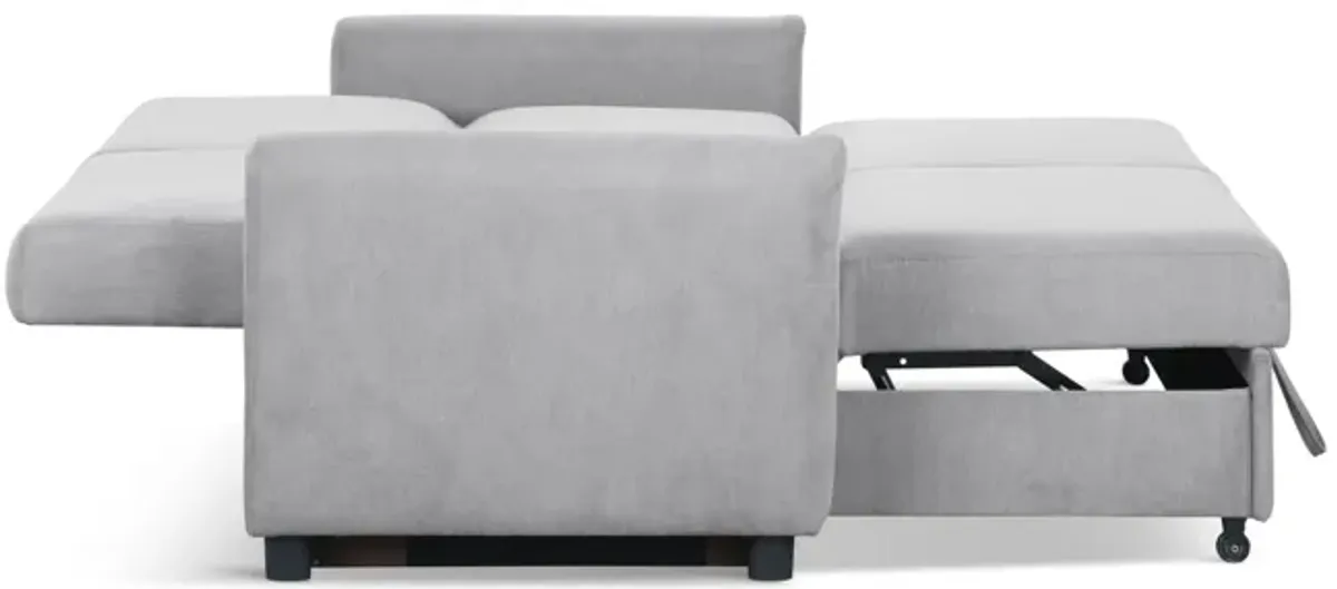 Priscilla Convertible Sleeper Sofa - Slate