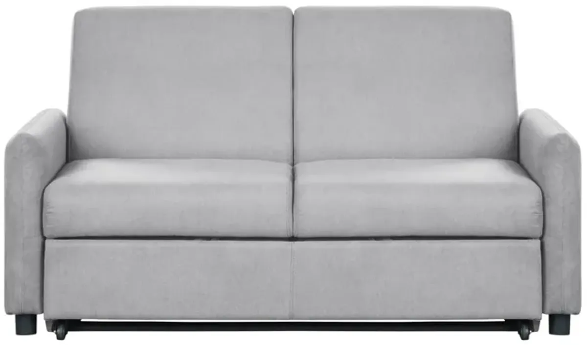 Priscilla Convertible Sleeper Sofa - Slate