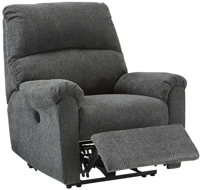 York Power Recliner - Charcoal