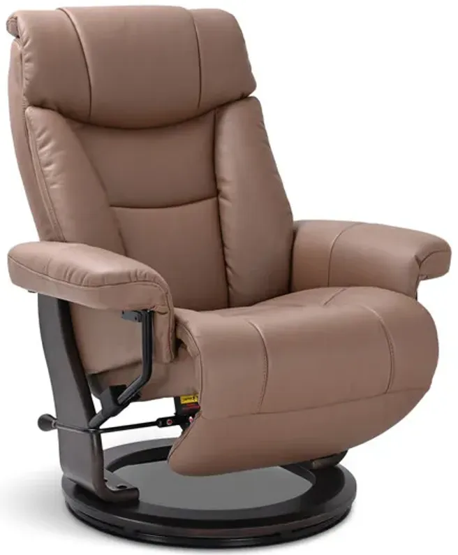 Ernie Swivel Recliner - Cocoa