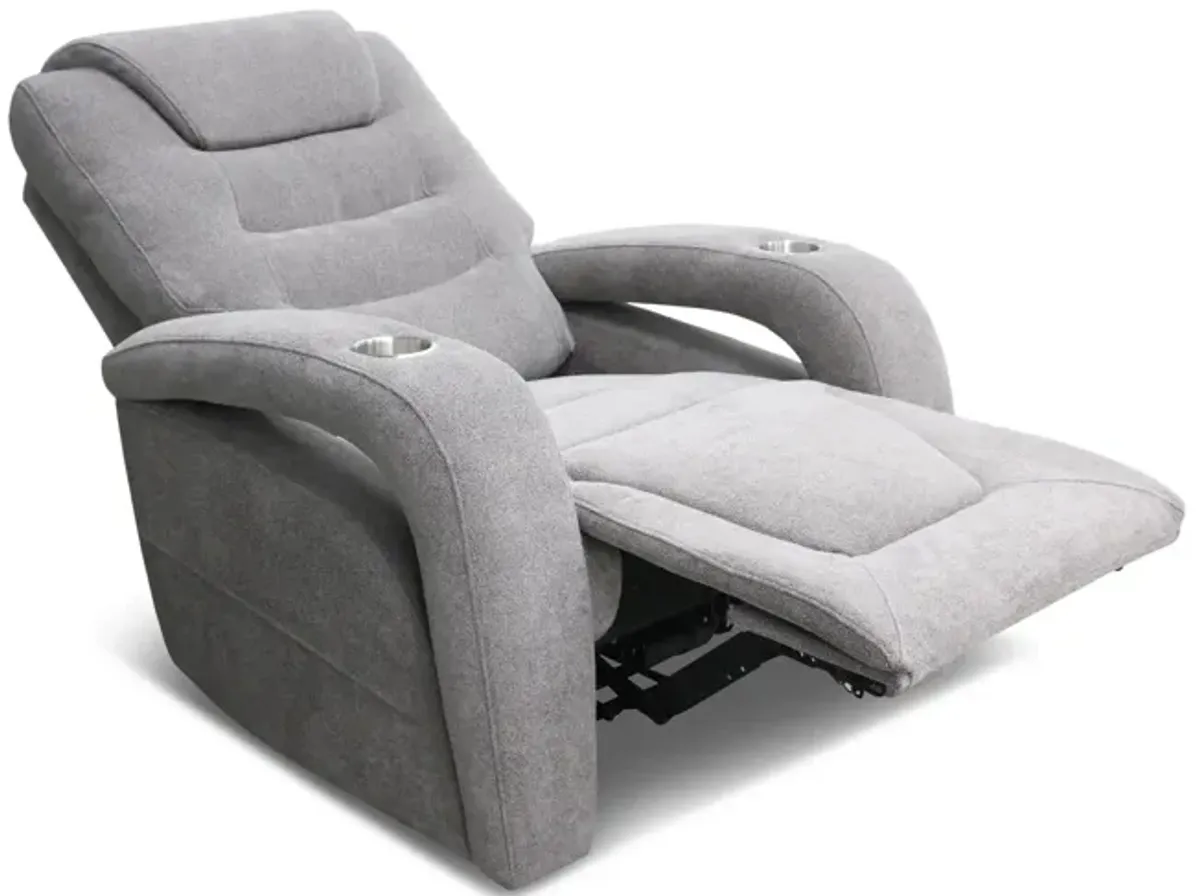 Maki Power Recliner - Pewter