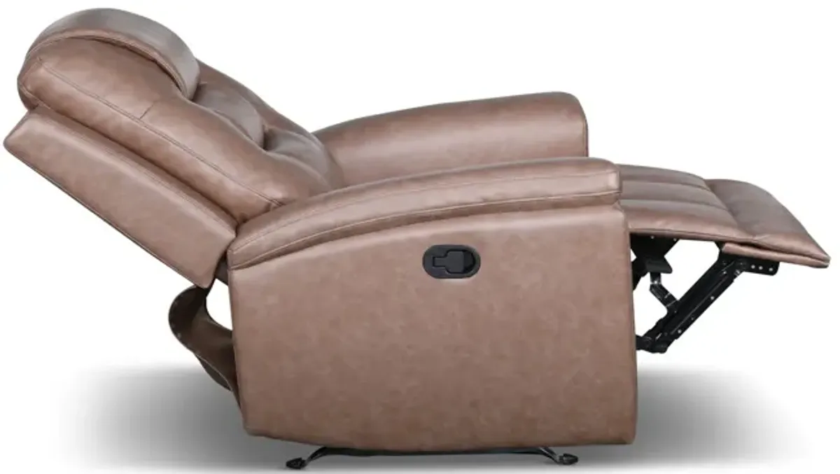 Rowan Rocker Recliner - Chocolate