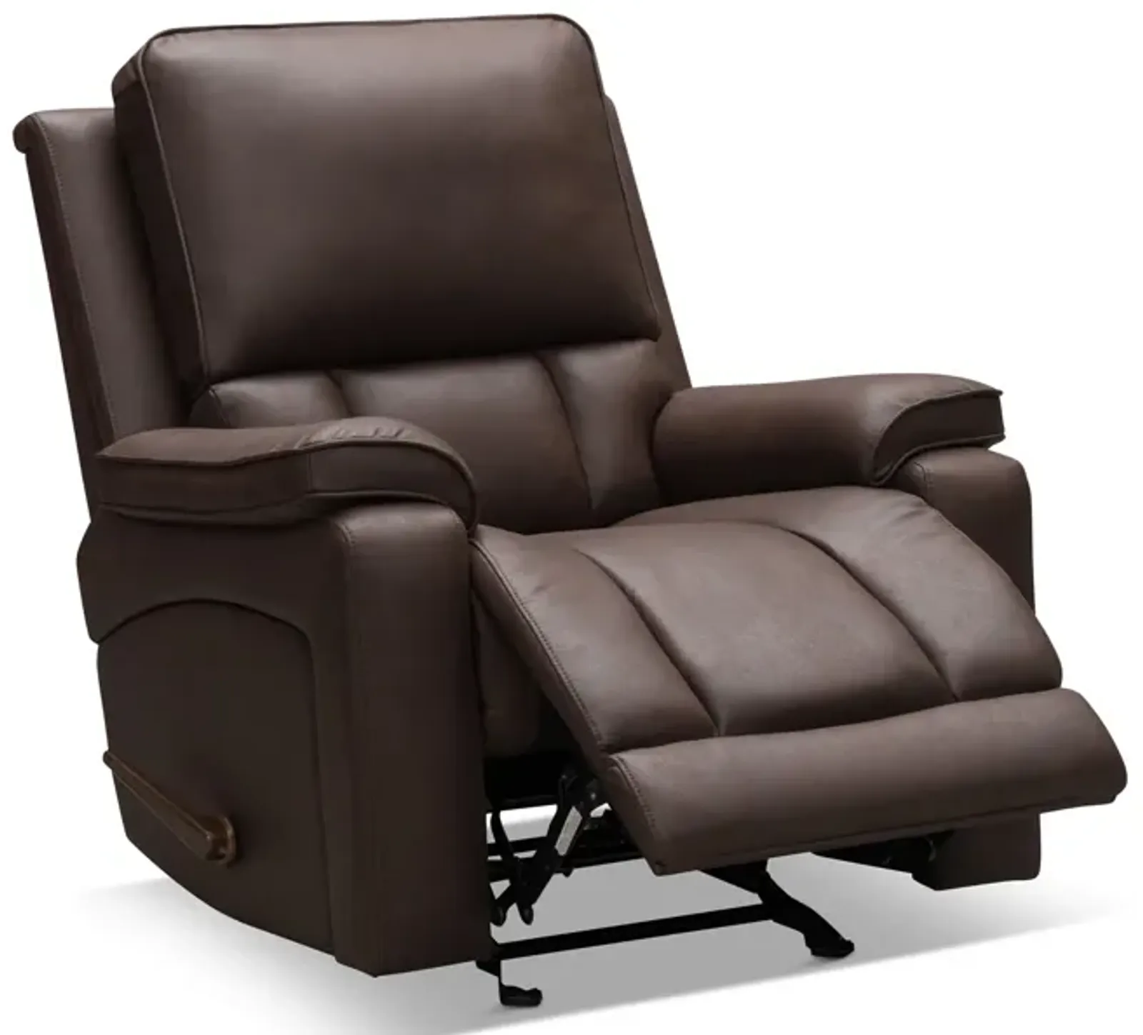 Alvin Glider Recliner - Brown