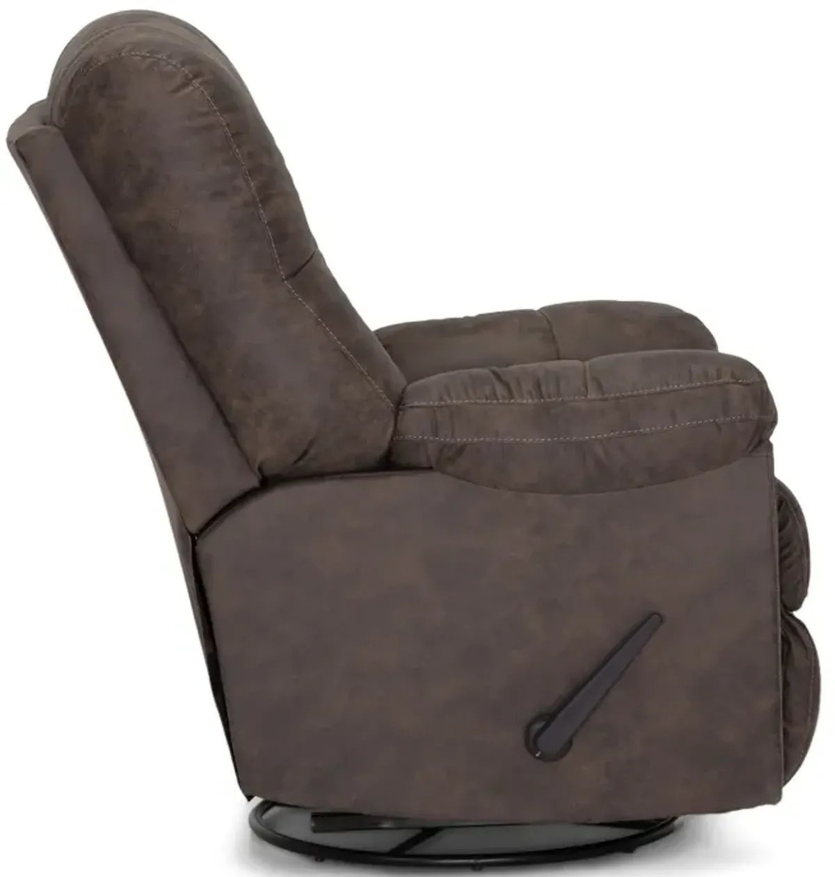 Roxie Swivel Rocker Recliner - Coffee