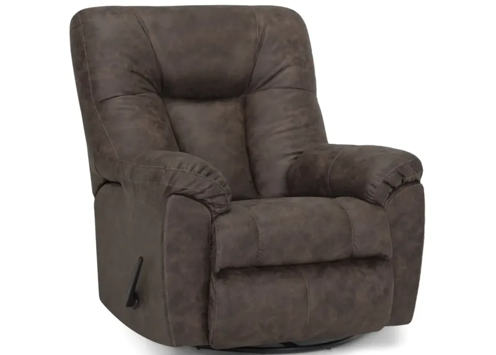 Roxie Swivel Rocker Recliner - Coffee