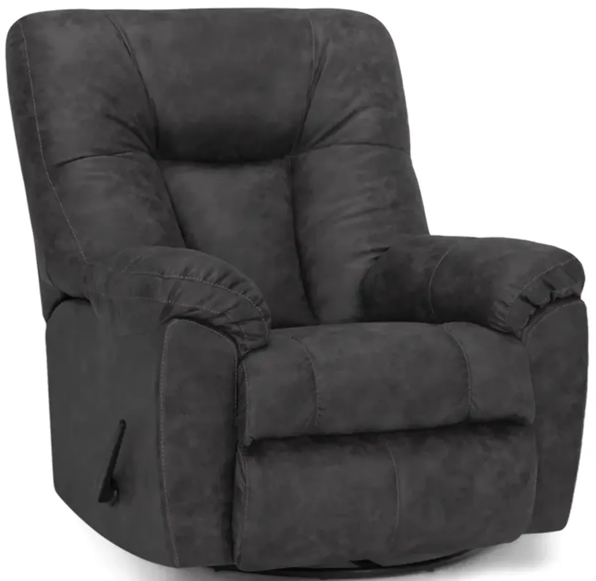 Roxie Swivel Rocker Recliner - Slate