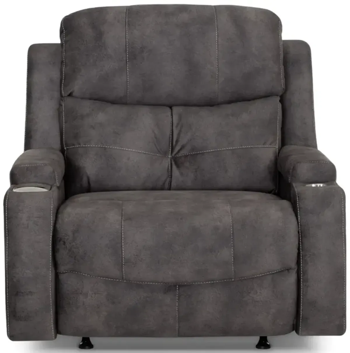 Paxton Power Rocker Recliner - Ebony