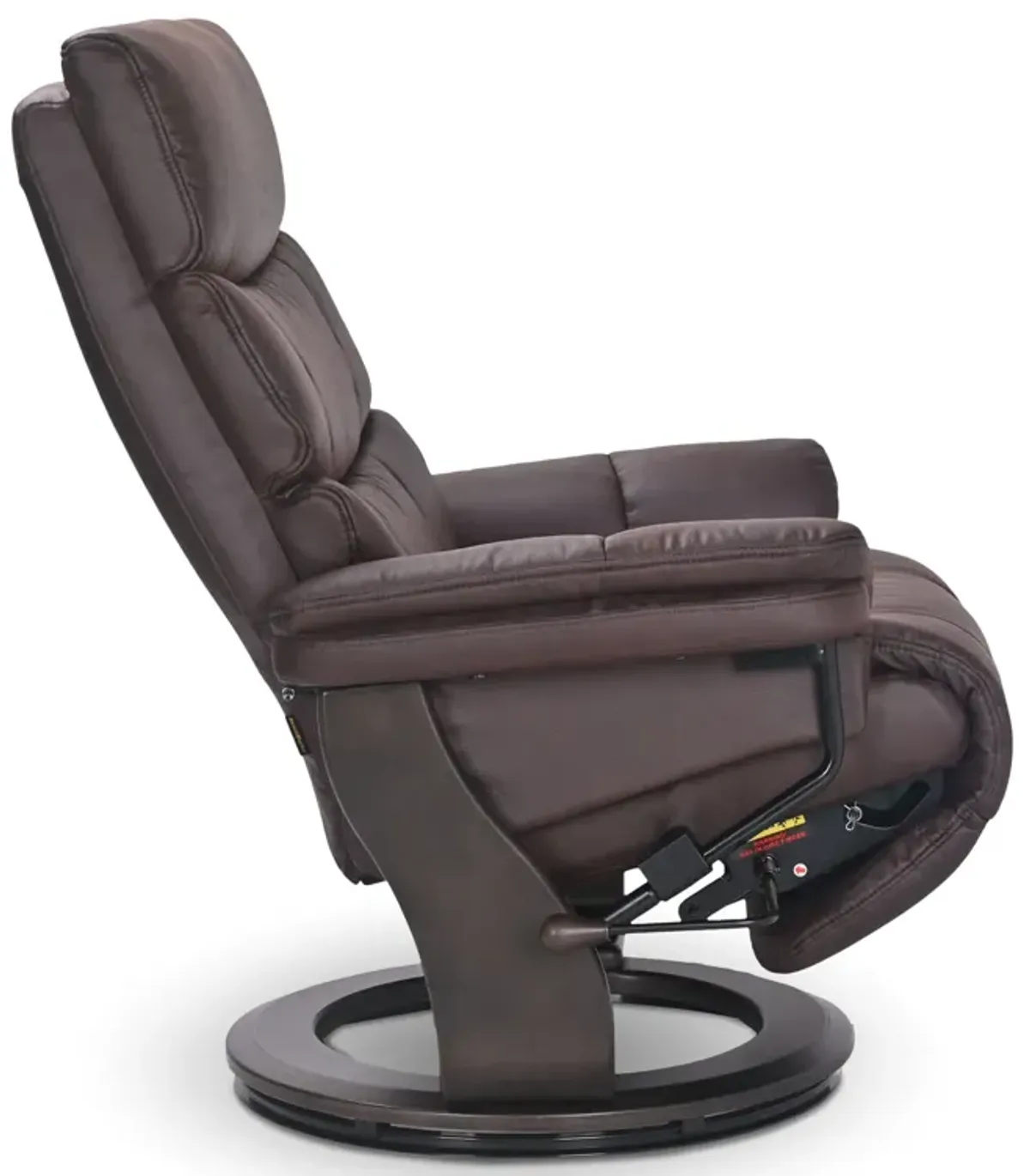 Oscar Swivel Recliner - Brown