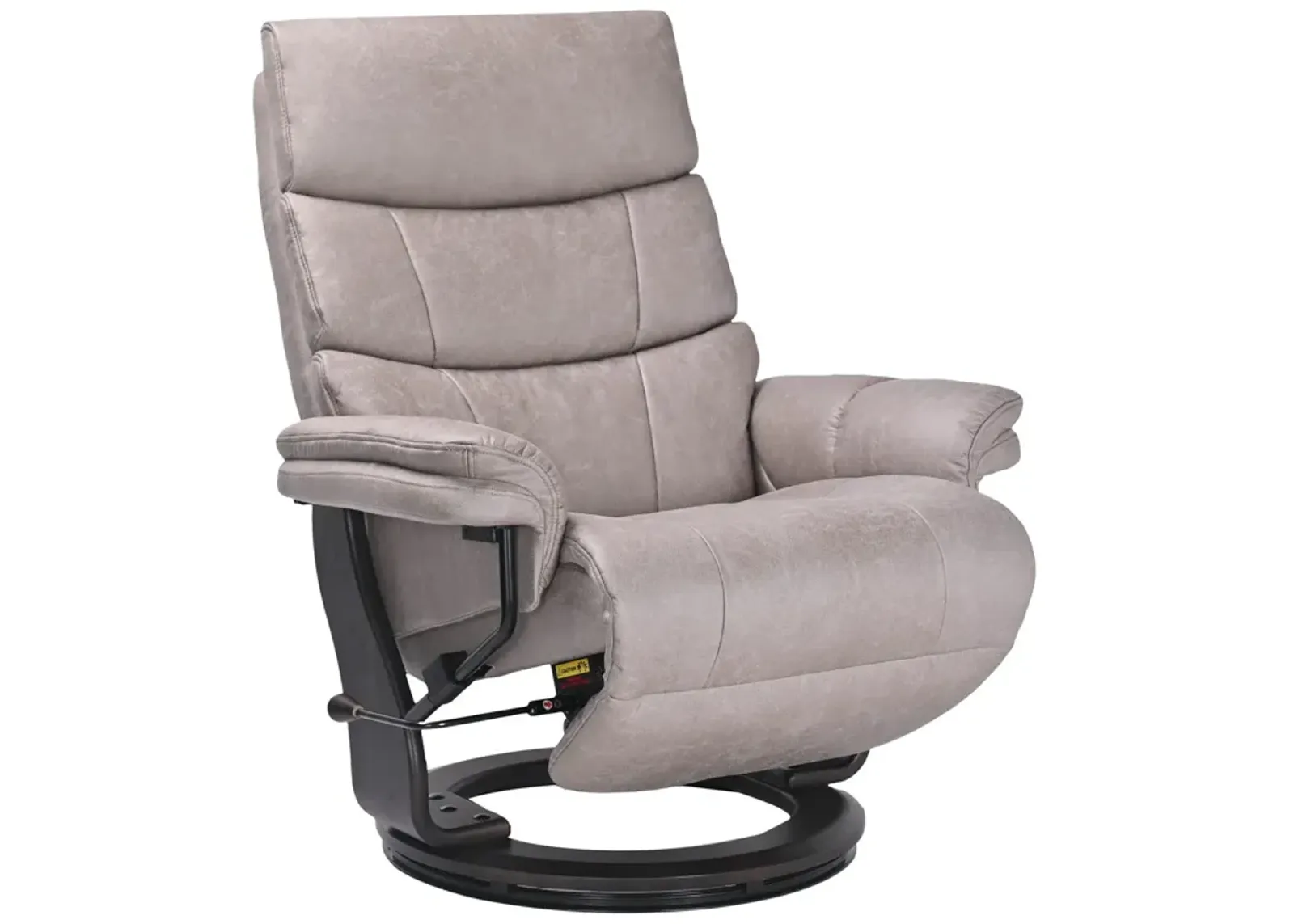 Oscar Swivel Recliner - Grey