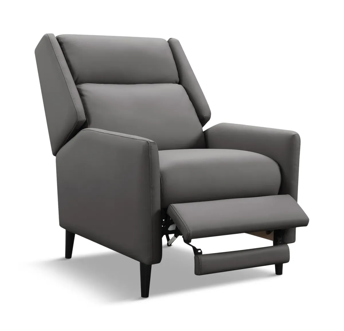 Winston Push Back Recliner - Charcoal